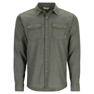 Фото Рубашка Simms Shoal Flannel Shirt, Riffle Green, XL