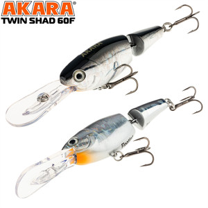 Фото Воблер Akara Twin Shad 60F TS60F-A83