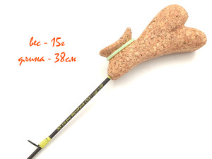 Фото Удочка MF Ice Кость PRO Cork MicroPerch LUX 1-4гр/1-6lb