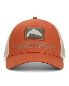 Фото Кепка Simms Double Haul Icon Trucker, Simms Orange