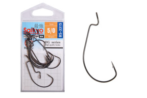 Фото Крючки Saikyo BS-3315 BN №5/0 (10 шт)