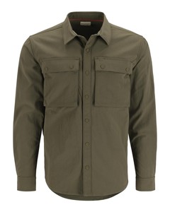 Фото Рубашка Simms Lodge Work Shirt, Loden, M