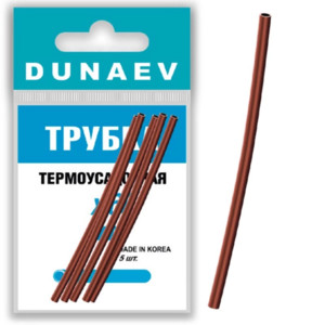 Фото Трубка термоусадочная Dunaev 3,0х60мм (уп.5шт)