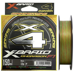 Фото Шнур YGK X-Braid Ohdragon X4 ss1.40 150m #1.0-16.5lb