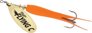 Фото Блесна вращ. Mepps AGLIA FLYING C, 15g №3 Gold/Orange