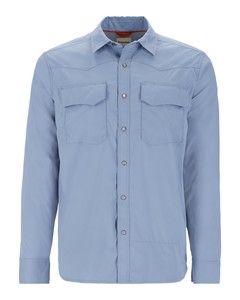 Рубашка Simms Big Sky Tech LS Shirt, Albacore, M