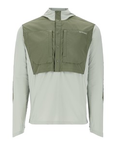Фото Толстовка Simms Latitude BiComp Hoody, Aspen/Willow, XXL