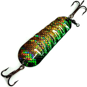 Блесна колеблющаяся Abu Garcia Atom Flash 35g G/Green