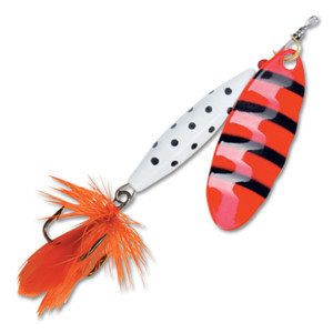 Фото Блесна вращающаяся Abu Garcia Reflex White 12г Orange