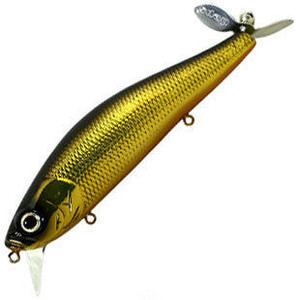 Фото Воблер Deps Spiral Minnow цвет №01 (уп.4 шт)