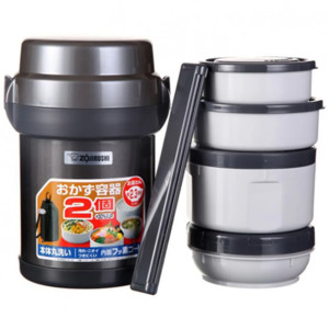 Фото Термоконтейнер Zojirushi SL-JAF 14HG 1,27 л. (Gun Metallic HG)
