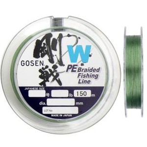 Фото Плетенка Gosen W Green 6.0 65lb 0,418мм 150м