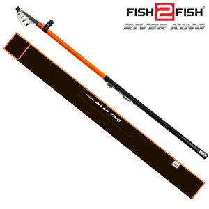 Фото Удилище телескопическое угольное с/с Fish2Fish River King F2FRK-330