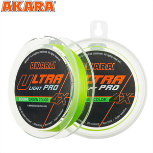 Фото Шнур Akara Ultra Light PRO Green 150 м AULPG-150-006