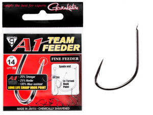 Фото Крючки Gamakatsu A1 Team Feeder HOOKS FINE FEEDER разм. 14 15шт.