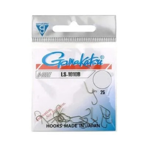 Фото Крючки Gamakatsu LS-1010B HOOKS BRONZE разм. 10 25шт.
