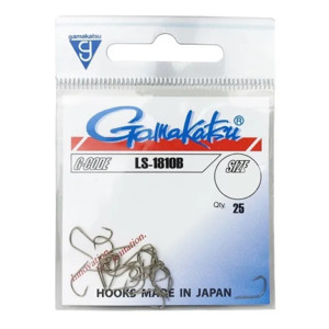 Фото Крючки Gamakatsu LS-1810B HOOKS BRONZE разм. 12 25шт.
