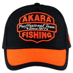 Кепка-бейсболка Akara Fishing Club Limited 1977 Orange CAP-AK-FCL-59