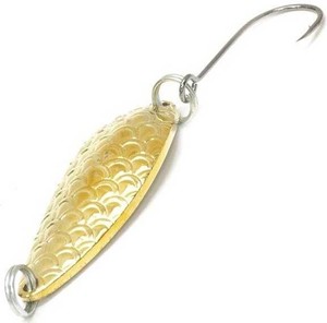 Блесна Колебалка ПИТЕР лотос , 5 гр латунь , 2-х цв. латунь-никель