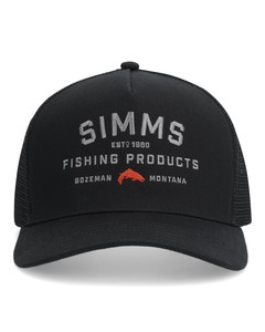 Кепка Simms Double Haul Trucker, Black