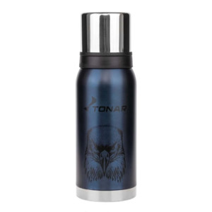 Фото Термос TONAR 1000ML с ситечком Орёл синий (HS.TM-054S-BE)