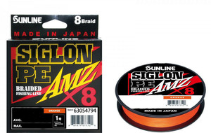Фото Шнур Sunline Siglon PEx8 AMZ 150M(OR) #1/12LB
