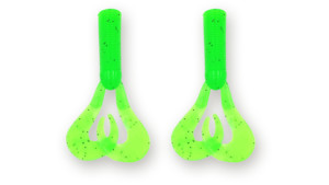 Фото Хвост для бактейла Miuras Mouse Big, 42гр, цвет: шартрез, 2шт