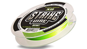 Шнур Strike Wire Instinct Braid X8 0,13mm 8kg 135m, - Gloss Green