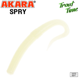 Фото Силиконовая приманка Akara Trout Time SPRY 3.1 Shrimp (10 шт)