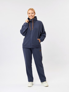 Фото Костюм флисовый Alaskan жен. Foxy Zip серый L