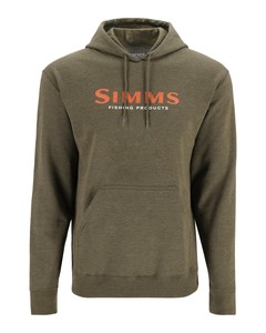 Фото Толстовка Simms Logo Hoody, Military Heather, XL