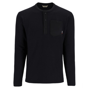 Фото Джемпер Simms Highline Henley, Black, XXL