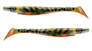 Фото Силиконовая приманка Strike Pro Pig Shad Jr,Leo Bu UV,2шт.SP-172C#SP43