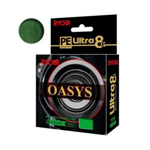Фото Плетеный шнур RYOBI OASYS Dark Green 0,40mm 150m