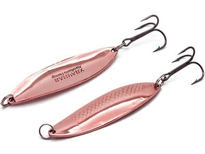 Блесна Колебалка ПИТЕР - Удачная (штамп 1986 г) , 14 гр ( медь )