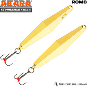 Фото Блесна зимняя Akara Tournament Ice Romb ATI-ROM-35-GO