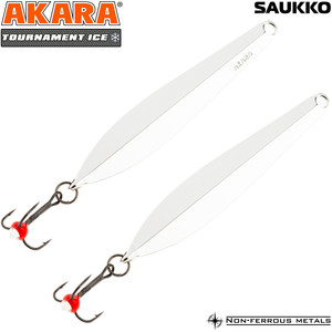 Фото Блесна зимняя Akara Tournament Ice Saukko ATI-SAU-50-SIL