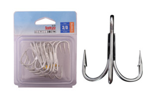 Фото Крючки Saikyo тройн. ST66 № 3/0 (10 шт)