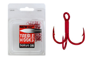 Фото Крючки Saikyo тройн.6063-1X-CP R №16 (50шт)