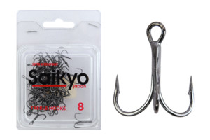 Фото Крючки Saikyo тройн.1130 BN №08 (50шт)