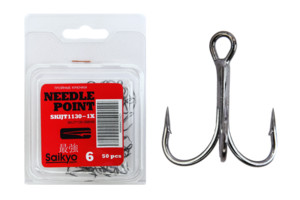 Фото Крючки Saikyo тройн.1130 BN №06 (10шт)