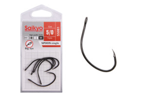 Фото Крючки Saikyo SS061-BN SPOON SINGLE №5/0 (5 шт.)