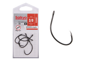Фото Крючки Saikyo SS061-BN SPOON SINGLE №3/0 (5 шт.)