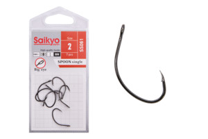 Фото Крючки Saikyo SS061-BN SPOON SINGLE №2 (7 шт.)