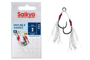 Фото Крючки Saikyo DOUBLE ASSIST SDA №2 (2 пары)