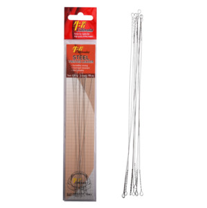 Фото Поводок Ushiwaka Steel Twisted UST1579, 7,9кг/15см, 10шт