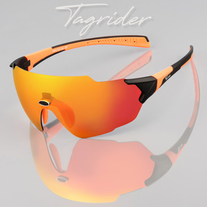 Очки поляризационные Tagrider IMN-021-45 Gold Red Mirror IMN-021-45