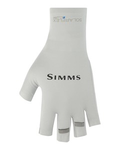 Фото Перчатки Simms SolarFlex Half-Finger SunGlove, Sterling, S
