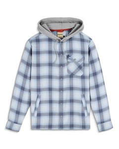 Рубашка Simms Santee Flannel Hoody, Ely Plaid: Bimini, L