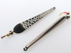 Фото Зимняя блесна Гвоздешарик ХЭВИ 45мм впай мельхиор-мельхиор